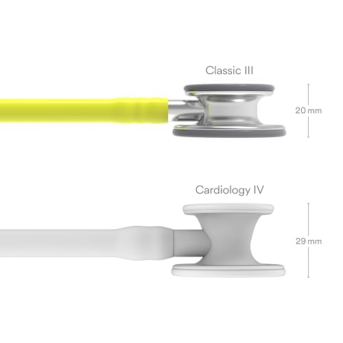 Littmann Classic III - Fonendoscopio, de acero inoxidable, 69 cm, color lima