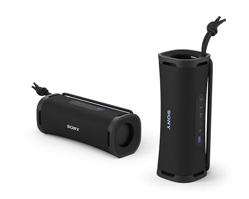 Sony ULT Field 1 Altavoz inalámbrico Bluetooth portátil con ULT Power Sound, Ultimate Deep Bass, IP67, Resistente a los Golpes, 12H de batería, Llamadas nítidas, Negro