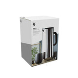 WMF Impulse - Termo 1L con Función Aislante Frío y Calor por 24h con Cierre a Presión, Acero Inoxidable Cromargan 18/10, Plateado