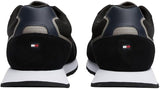Tommy Hilfiger Runner Sneaker Hombre New Eva Mix Calzado Deportivo, Negro (Black), 42