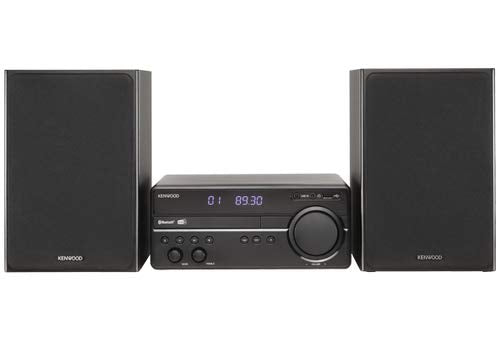 Kenwood M-819DAB Microcadena de música para Uso doméstico Negro 100 W - Mini Equipo de musica para casa