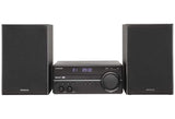 Kenwood M-819DAB Microcadena de música para Uso doméstico Negro 100 W - Mini Equipo de musica para casa