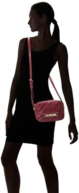 Love Moschino Bolso de Hombro Mujer Burdeos Talla única