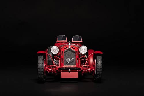 Italeri 4708 Alfa Romeo 8C/2300 1931-33 Automodell Bausatz 1:12 4708S 1931-33-réplica Fiel, modelismo, Hobby, encolado, Kit de plástico, Montaje, Color Red, Mittel