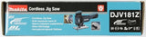 Makita DJV181Z DJV181Z-Caladora bl 18v lxt con pomo, 390 W, 18 V, Negro