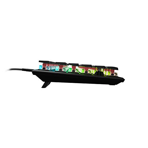 ROCCAT Vulcan TKL Pro Gaming Tastatur Kompakte optische RGB-Gaming-Tastatur mit Linear Red Switch und DE Layout