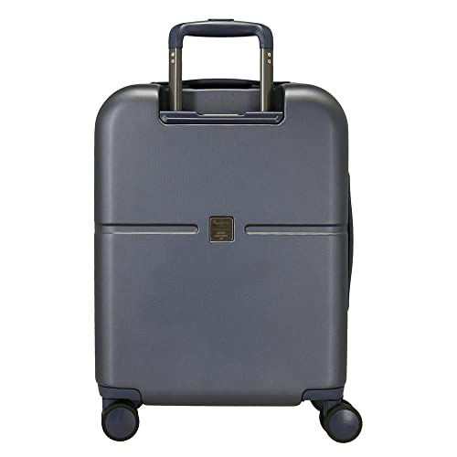 Pepe Jeans Kay Juego de maletas Azul 55/70 cms Rígida ABS Cierre TSA integrado 116L 7,54 kgs 4 Ruedas dobles Equipaje de Mano