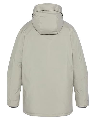 Schott NYC Eddie Chaqueta, Gris, S para Hombre