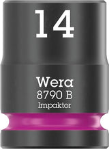 Wera 05005530001 8100 SB 12 Juego de carraca Zyklop Comfort, palanca de conmutación, con arrastre de 3/8", métrico, 16 piezas