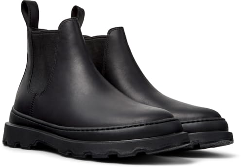 Camper Brutus+ K400818, Chelsea Botín Mujer, Negro 001, 36 EU