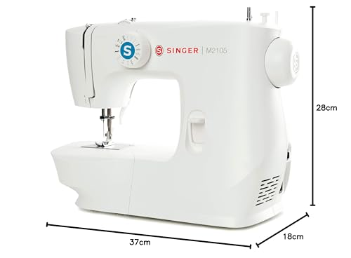 Singer M2105 - Máquina de coser mecánica