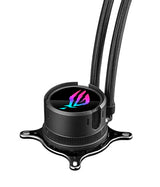 ROG Strix LC III 360 - Refrigerador líquido AiO con Bloque de Agua Giratorio 360°, Bomba Gen7 v2 de Asetek, Ventiladores ROG de Primera Calidad y más de 10 Efectos de iluminación Aura Personalizados