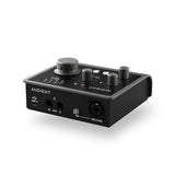 Interfaz de audio Audient iD4 MKII, Preamplificador de micrófono de consola clase A (USB-C de alta velocidad, mezcla de monitor y función de panorámica, compatible con Mac/PC/iOS), Negro
