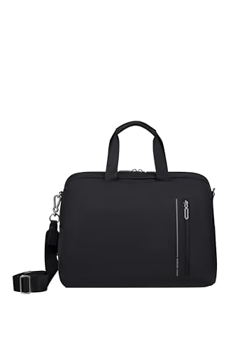 Samsoniten curso: bolsa para computadora portátil con 2 compartimentos de 15.6 pulgadas, 40 cm, 15 l, negro (negro)