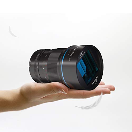 SIRUI 50mm f1.8 Anamorphic Cinema Cine Objetivo Lens Lenses Lente 1.33x (X Mount) APS-C