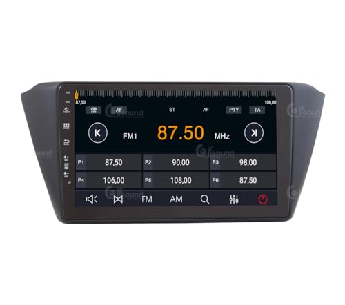 Radio de Coche para Skoda Fabia 2015 Android GPS Bluetooth WiFi USB Dab+ Touchscreen 9" 8core Carplay AndroidAuto