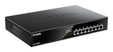 D-Link DGS-1008MP – Switch PoE Gigabit 8 puertos LAN, no gestionable layer 2, de 30 W por puerto y capacidad total de hasta 140 W, enrackable, 11” de ancho, 1U de altura