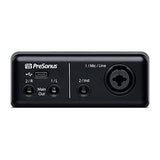 PreSonus AudioBox GO, Interfaz de Audio USB-C, Para Producción Musical con Software de Grabación Studio One, Tutoriales Musicales, Ejemplos de Sonido e Instrumentos Virtuales