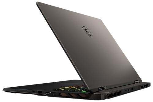 MSI Vector A18 HX Gaming Laptop de 18" QHD+ Pantalla de 240 Hz, AMD Ryzen 9 9955HX, NVIDIA GeForce RTX 5070 Ti, 32 GB DDR5, 1TB SSD, Windows 11 Home, Teclado QWERTZ, A9WHG-081