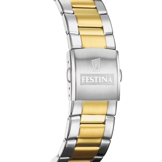 FESTINA Reloj Analógico para Unisex Adulto de Automático con Correa en Acero Inoxidable F20562/4