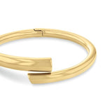 Calvin Klein Brazalete Rígido para Mujer Colección CK SPIRAL en Oro Amarillo - 35000763