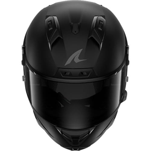 SHARK, Casco Moto Integral AERON DARK SHADOW Black Mat KMA, M