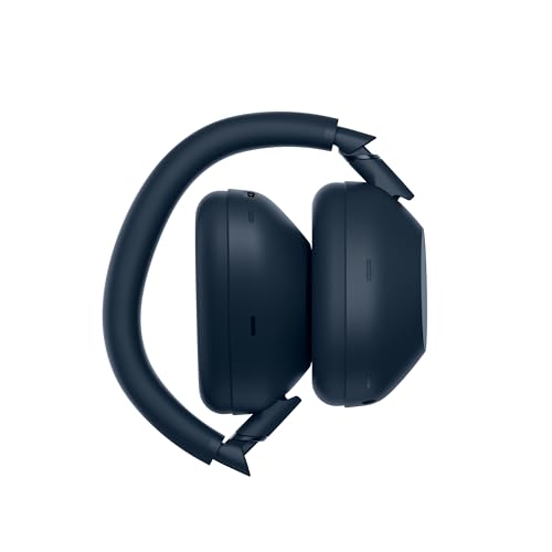 Sony WH-1000XM6 Auriculares Bluetooth inalámbricos con Noise Cancelling, Sonido de Alta resolución, cómodos, diseño Plegable, Estuche Resistente, 30 Horas de batería, iOS y Android - Azul Medianoche