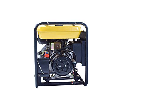 ITC Power NT-6100XE - Generador Diésel, color amarillo y negro