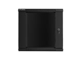 Armario Rack LANBERG 12U 600X600X635 Auto ENSAMBLADO 19" hasta 60 KG Negro