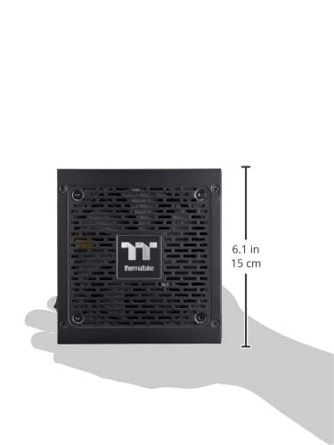 Thermaltake Toughpower PF1 750W | Fuente de alimentación para PC ATX | 80 Plus Platinum | Totalmente Modular | Ventilador silencioso de 140 mm | Certificación UE | Negro
