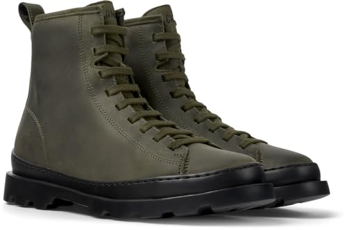 Camper Brutus K400325, Bota Media Pantorrilla, Mujer, Verde 037, 37 EU