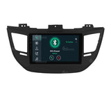 Radio de Coche para Hyundai Tucson Negro Android GPS Bluetooth WiFi USB Dab+ Touchscreen 9" 8core Carplay AndroidAuto
