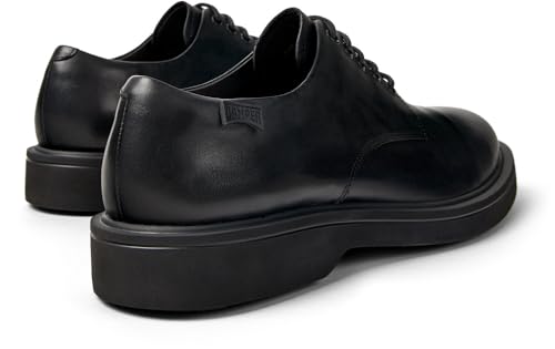 Camper Norman K100998, Blucher Hombre, Negro 001, 46 EU