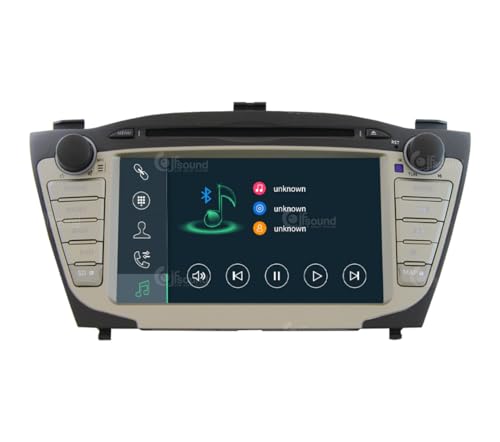 Radio de Coche para Hyundai IX35 con GPS, cámara, Amplificador y pequeña Pantalla LCD de Serie Android GPS Bluetooth WiFi USB Dab+ Touchscreen 7" 8core Carplay AndroidAuto