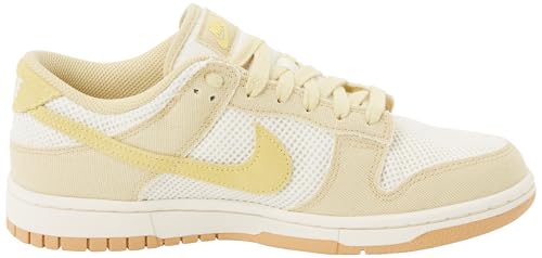 NIKE W Dunk Low NN SE, Sneaker Mujer, Team Gold Soft Yellow Pale Ivory, 38 EU