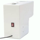 Pelamatic - Máquina Eléctrica para Pelar y Partir Almendras, Nueces y Avellanas | Modos Manual y Automático | Regulador de Tamaño | Fácil de Limpiar, Blanco, Plástico