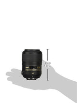 Nikon AF-S DX Micro 85mm F3.5 G ED - Objetivo con Montura para Montura F de Nikon (Distancia Focal Fija 127.5mm, Apertura f/3.5, estabilizador de Imagen)