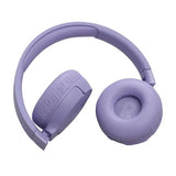 JBL Auriculares Tune 670 NC, auriculares supraaurales inalámbricos ligeros con cancelación de ruido adaptativa, Bluetooth y 70 horas de batería, violeta
