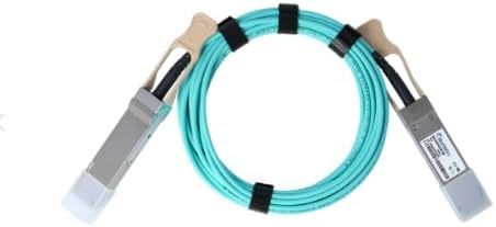 Kompatibles Allied Telesis QSFP-100G-AOC-50M QSFP28 Aktives Optisches Kabel (AOC), 100GBASE-SR4, Ethernet, Infiniband, 50 Meter (Q28-AOC-50M-AT-BO) Brand