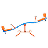 VEVOR- Balancín Infantil, Color Naranja Azul (Seesaw, 300 lbs Load)