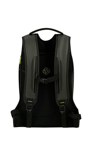 Samsonite Paradiver Light - Mochila portátil 15.6 pulgadas, 45 cm, 19 L, Verde Selva