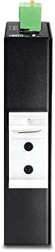 TRENDnet, TI-PG541i, Switch DIN-Rail administrado de Capa 2 PoE+ Gigabit Industrial Reforzado de 6 Puertos, 4 Puertos Gigabit PoE+ 802.3at, 1 Puerto Gigabit, 1 Ranura SFP Gigabit, Consumo de 120 W