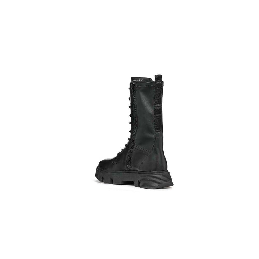 Geox D Vilde, Bota de Tobillo, Negro, 35 EU