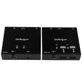 StarTech.com ST121USBHD - Extensor HDMI por Cable CAT6 con concentrador USB de 4 Puertos