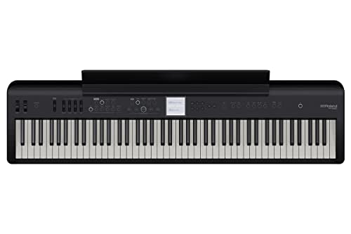 Piano digital Roland FP-E50 | Generadores de sonido SuperNATURAL Piano y ZEN-Core | Teclado con acción martillo de 88 notas | Acompañamiento automático profesional