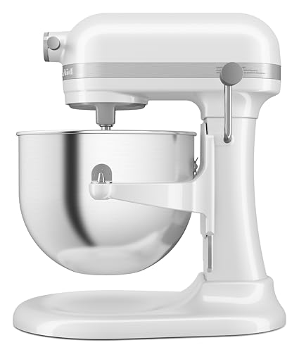 KitchenAid HEAVY DUTY BATIDORA AMASADORA CON BOL ELEVABLE DE 6,6L - BLANCO 5KSM70JPXEWH