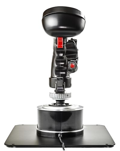 Thrustmaster F/A-18C Hornet HOTAS Add-On Grip - versátil réplica de palanca de flight stick de avión para PC