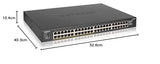 NETGEAR Switch PoE de 24 Puertos GS348PP | Switch Ethernet Gigabit de 48 Puertos con 24x PoE+ Consumo 380W |Montaje de sobremesa o en Bastidor | Carcasa de Metal Resistente