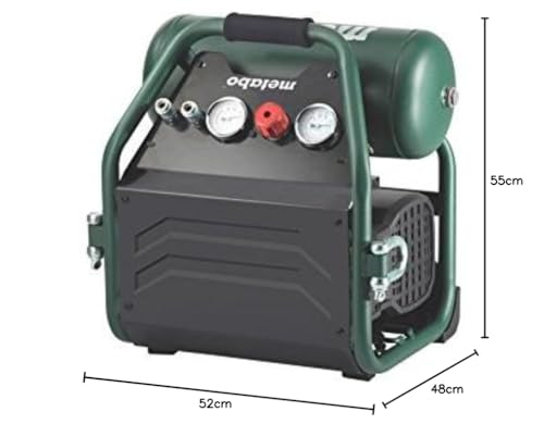 Metabo Power 250-10 W OF - Compresor 2 CV 10 litros sin aceite, especial construcción