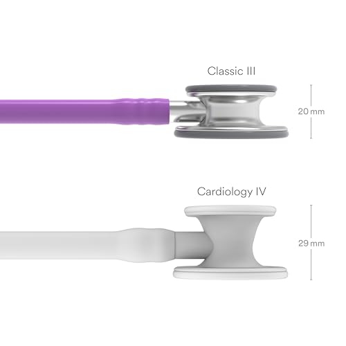 Littmann Classic III - Fonendoscopio, de acero inoxidable, 69 cm, color lavanda